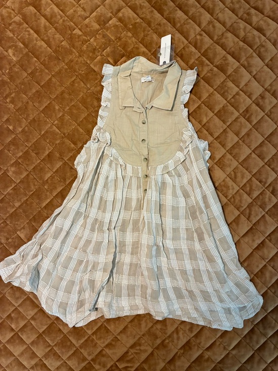 Pilcro Sleeveless Seaside Collared Swing Blouse - Picture 5 of 6